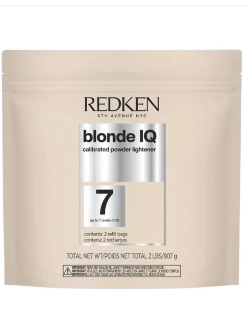 REDKEN Blonde IQ 7 Calibrated Powder Lightener 2 LBS